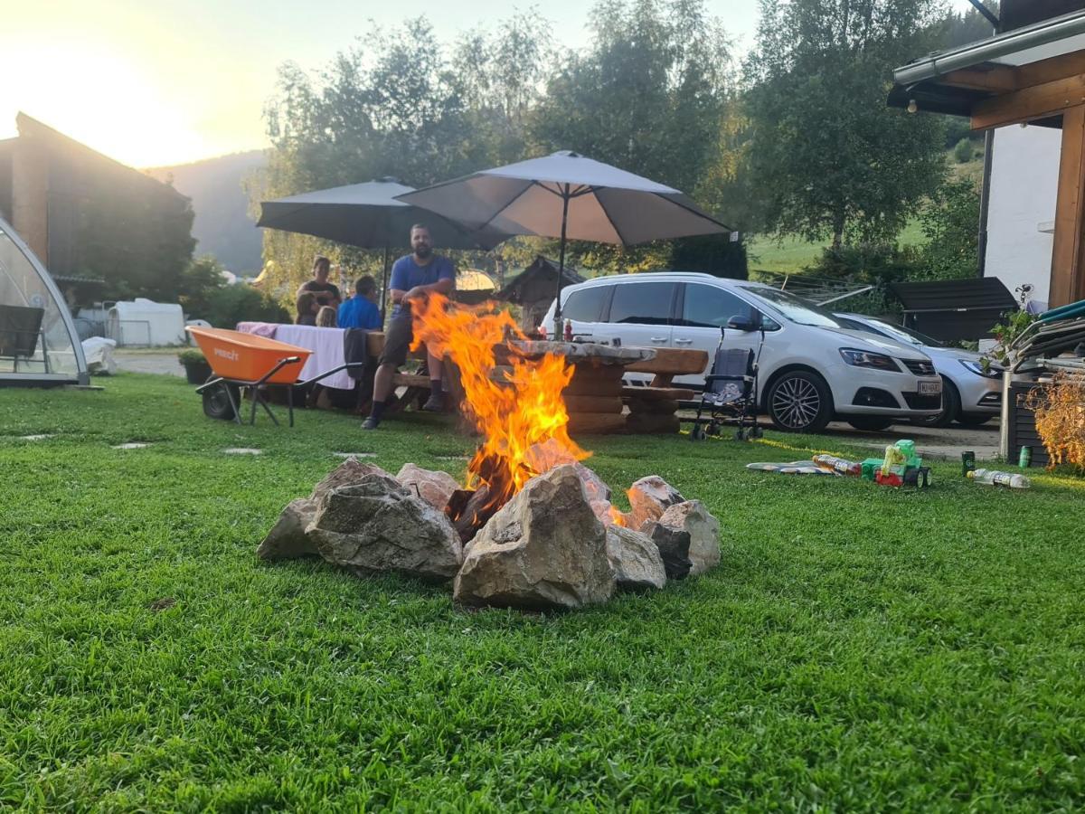 Schoene Ferienwohnung Im Naturpark Grebenzen Sankt Lambrecht Exterior photo